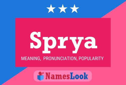 ملصق اسم Sprya