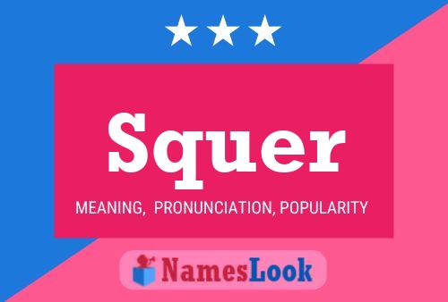 ملصق اسم Squer