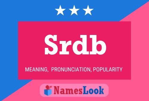 ملصق اسم Srdb