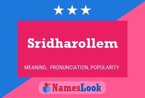 ملصق اسم Sridharollem