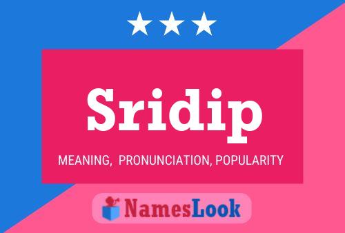 ملصق اسم Sridip