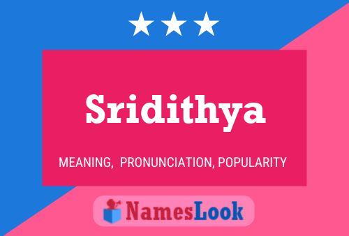 ملصق اسم Sridithya