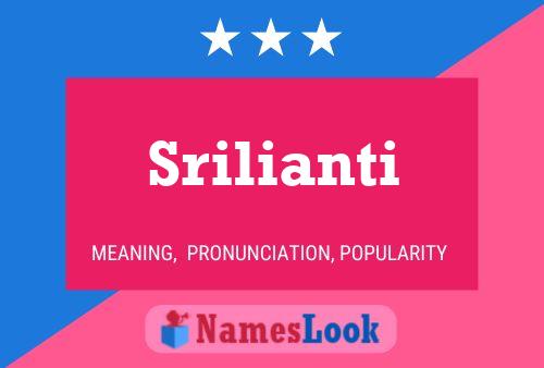 ملصق اسم Srilianti