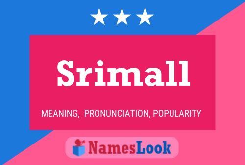 ملصق اسم Srimall