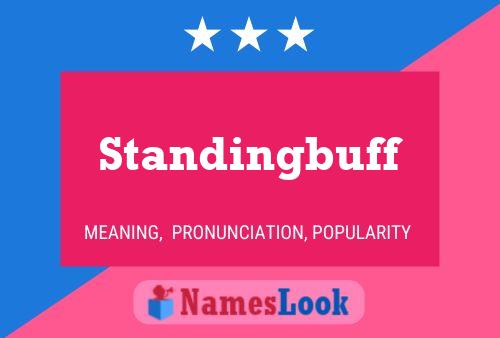 ملصق اسم Standingbuff