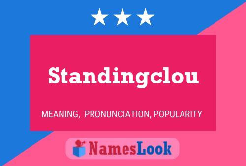 ملصق اسم Standingclou