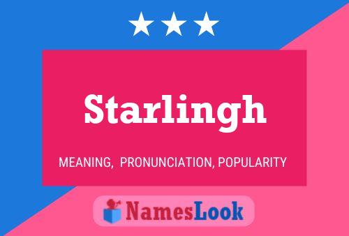 ملصق اسم Starlingh