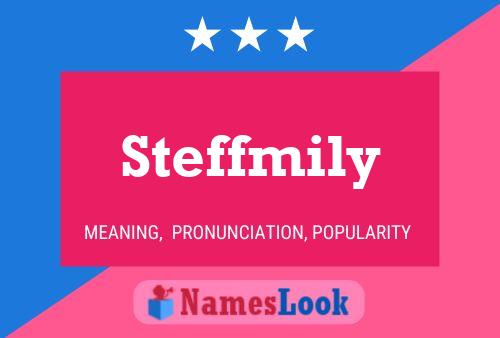 ملصق اسم Steffmily