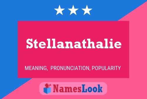 ملصق اسم Stellanathalie