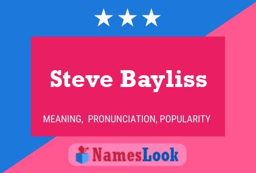 ملصق اسم Steve Bayliss