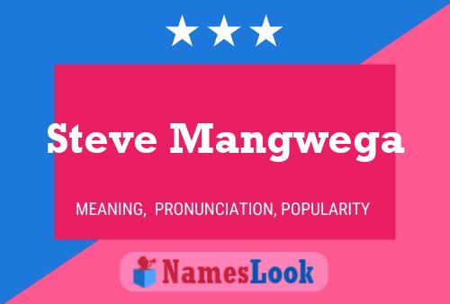 ملصق اسم Steve Mangwega