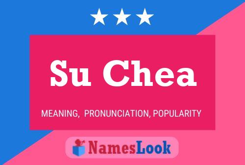 ملصق اسم Su Chea