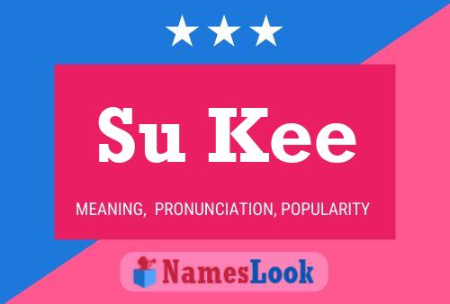 ملصق اسم Su Kee