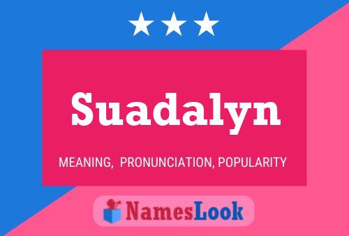 ملصق اسم Suadalyn