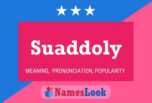 ملصق اسم Suaddoly