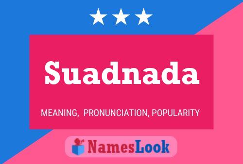 ملصق اسم Suadnada