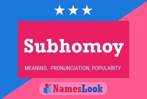 ملصق اسم Subhomoy