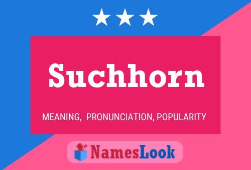 ملصق اسم Suchhorn