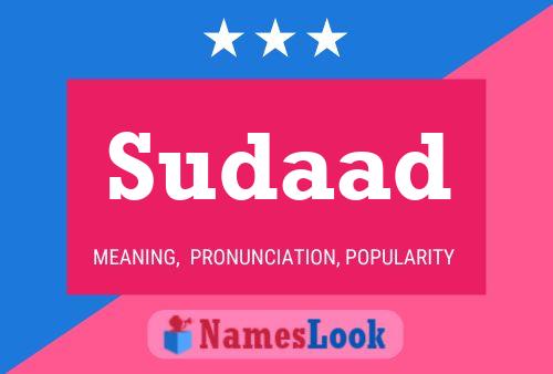 ملصق اسم Sudaad