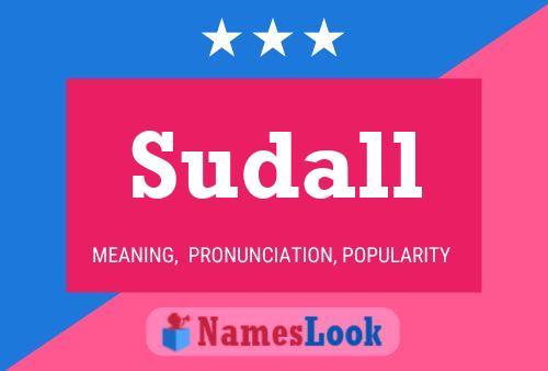 ملصق اسم Sudall