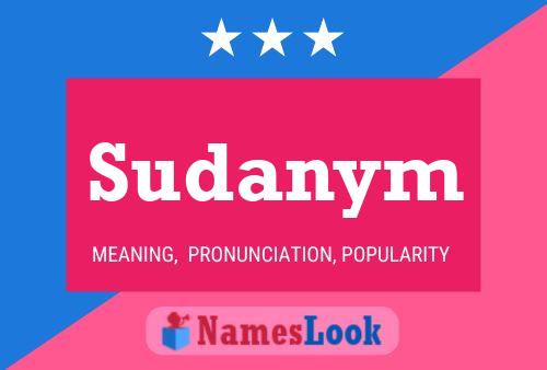 ملصق اسم Sudanym