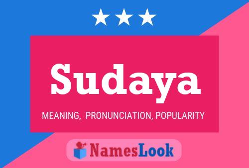 ملصق اسم Sudaya