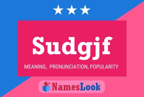 ملصق اسم Sudgjf