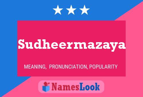 ملصق اسم Sudheermazaya