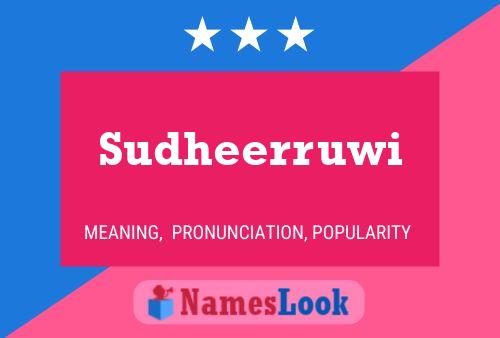 ملصق اسم Sudheerruwi