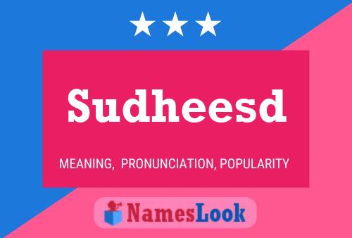 ملصق اسم Sudheesd