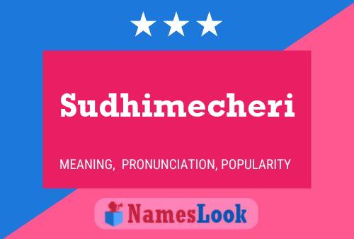 ملصق اسم Sudhimecheri