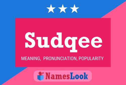 ملصق اسم Sudqee