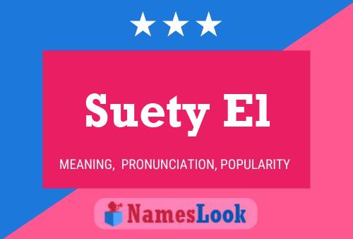 ملصق اسم Suety El