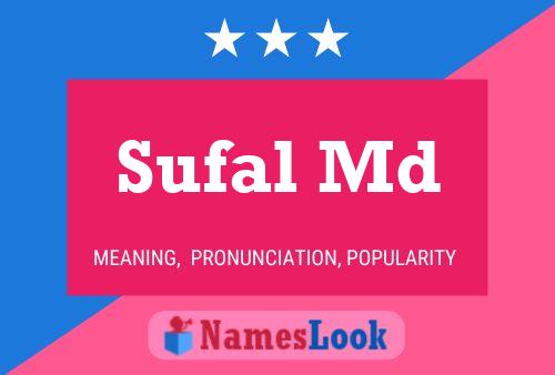 ملصق اسم Sufal Md