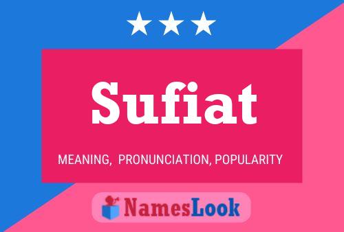 ملصق اسم Sufiat