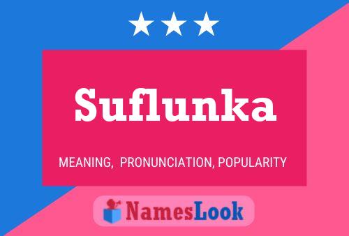 ملصق اسم Suflunka