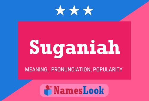 ملصق اسم Suganiah