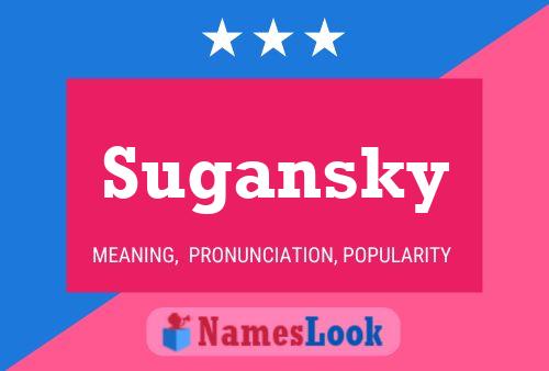 ملصق اسم Sugansky