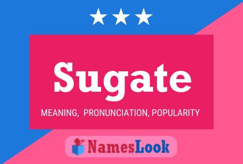 ملصق اسم Sugate