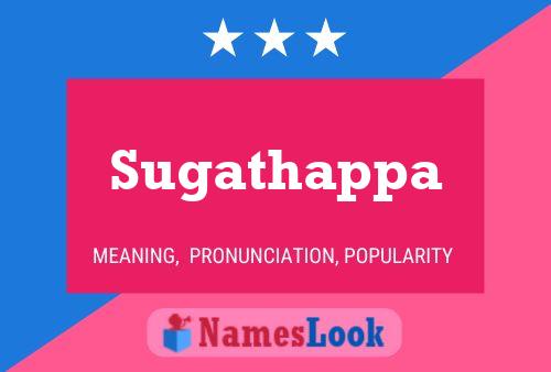 ملصق اسم Sugathappa