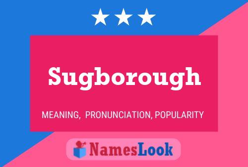 ملصق اسم Sugborough