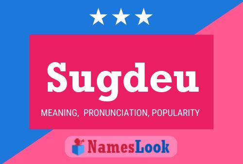 ملصق اسم Sugdeu