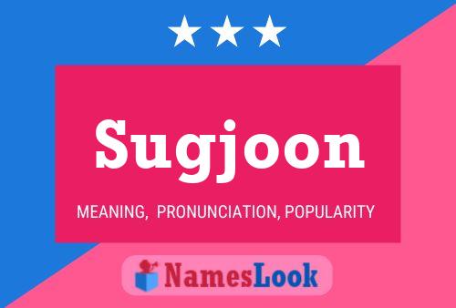 ملصق اسم Sugjoon