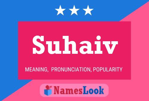 ملصق اسم Suhaiv