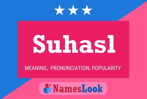 ملصق اسم Suhasl