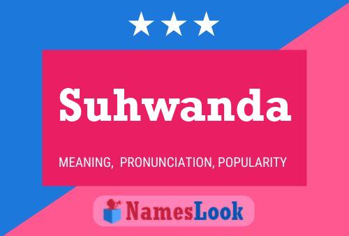 ملصق اسم Suhwanda