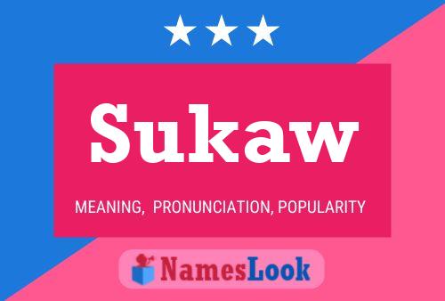 ملصق اسم Sukaw