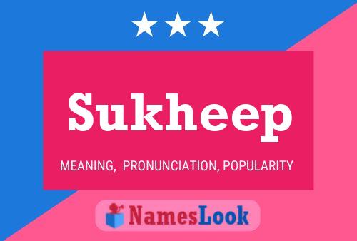 ملصق اسم Sukheep