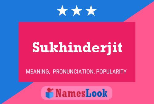 ملصق اسم Sukhinderjit