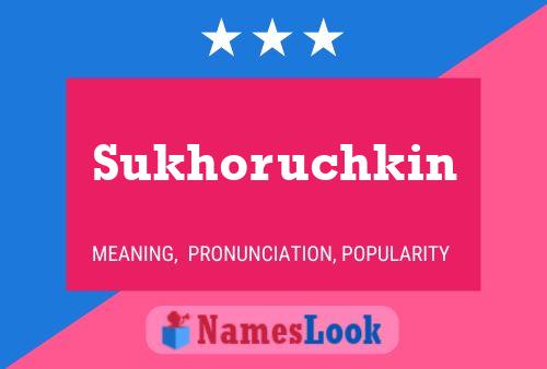 ملصق اسم Sukhoruchkin